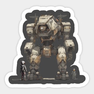 New Mobile Suit | Gundam | Giant Robot Sticker